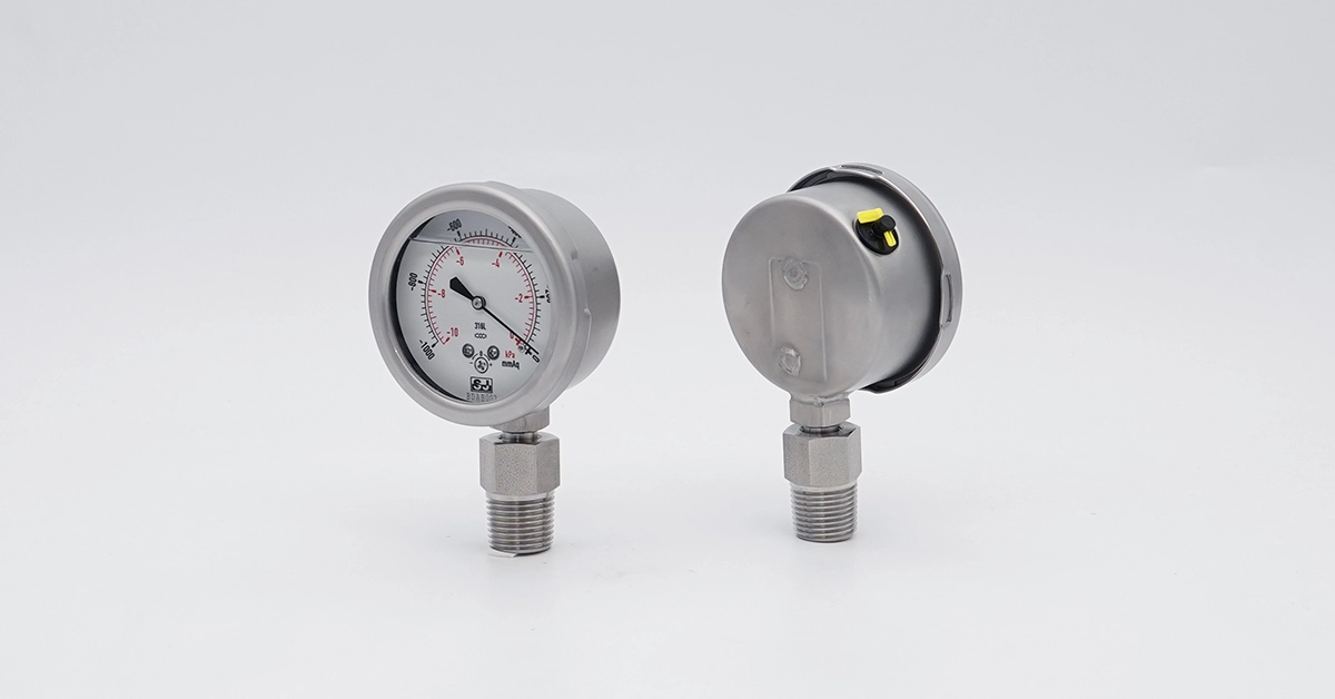 Low Pressure Gauge, Stainless Steel_PRSSM.TU