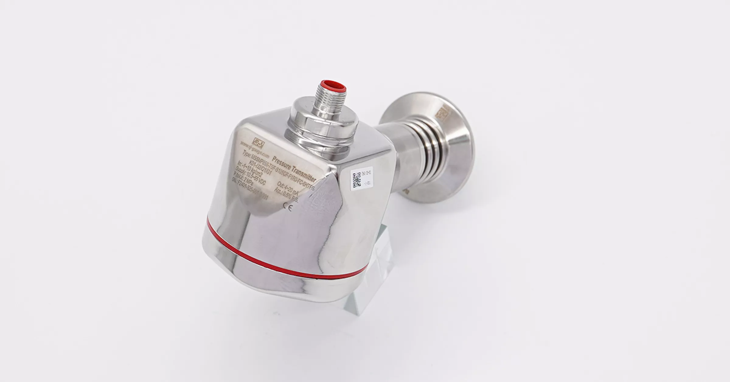 Smart Diaphragm Pressure Transmitter, Hygienic, Stainless Steel Case_MSSMP858-TSF-S