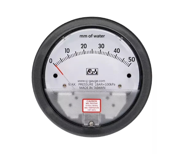 Differential Pressure Gauge, Low Differential Pressure