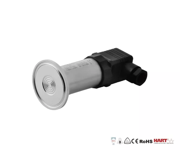 Smart Diaphragm Pressure Transmitter, Hygienic, DIN connector