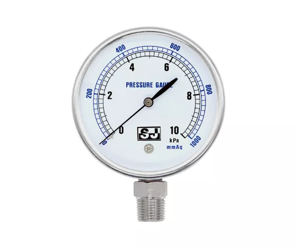 Low Pressure Gauge with Stainless Steel Case