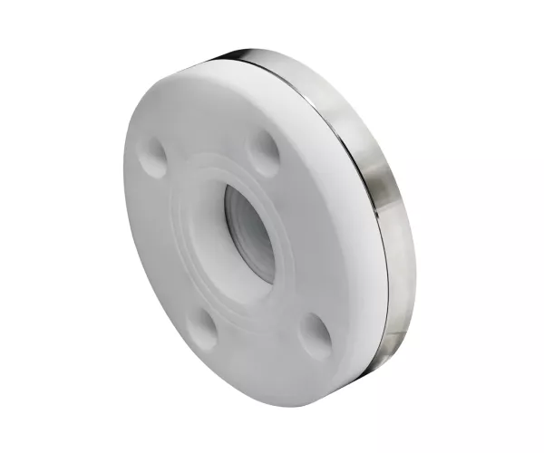 Flanged Connection, Upper Metal, Lower Plastic